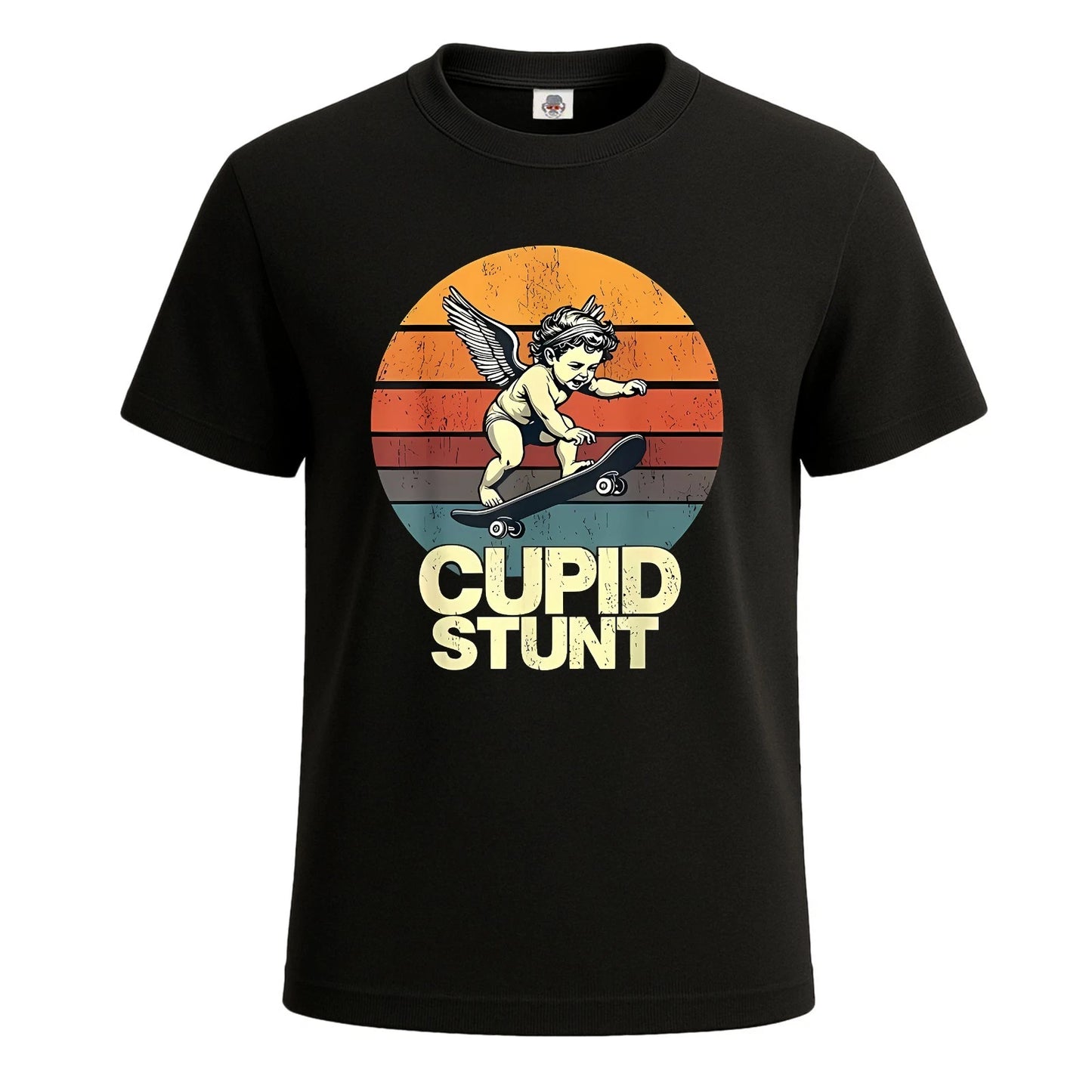 Cupid Stunt Funny Sarcastic Offensive Mens T Shirt Gift Party Joke Tee Top