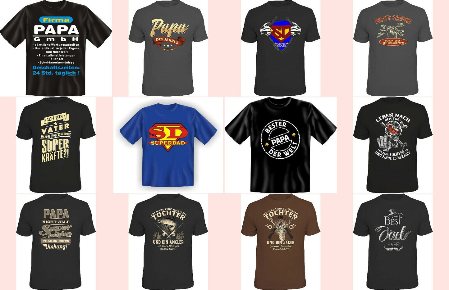 Men's T-Shirts Father's Day Funny Men's Gifts Birthday Quote Shirts