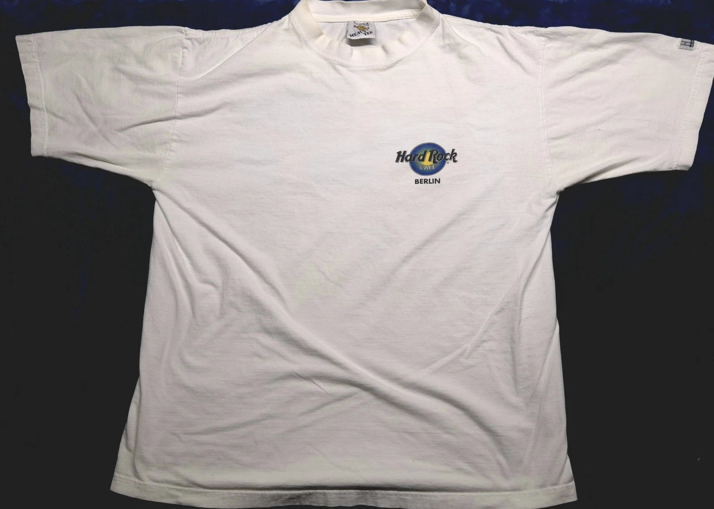 VTG Hard Rock Cafe Berlin Pop Art Graphic Tee White