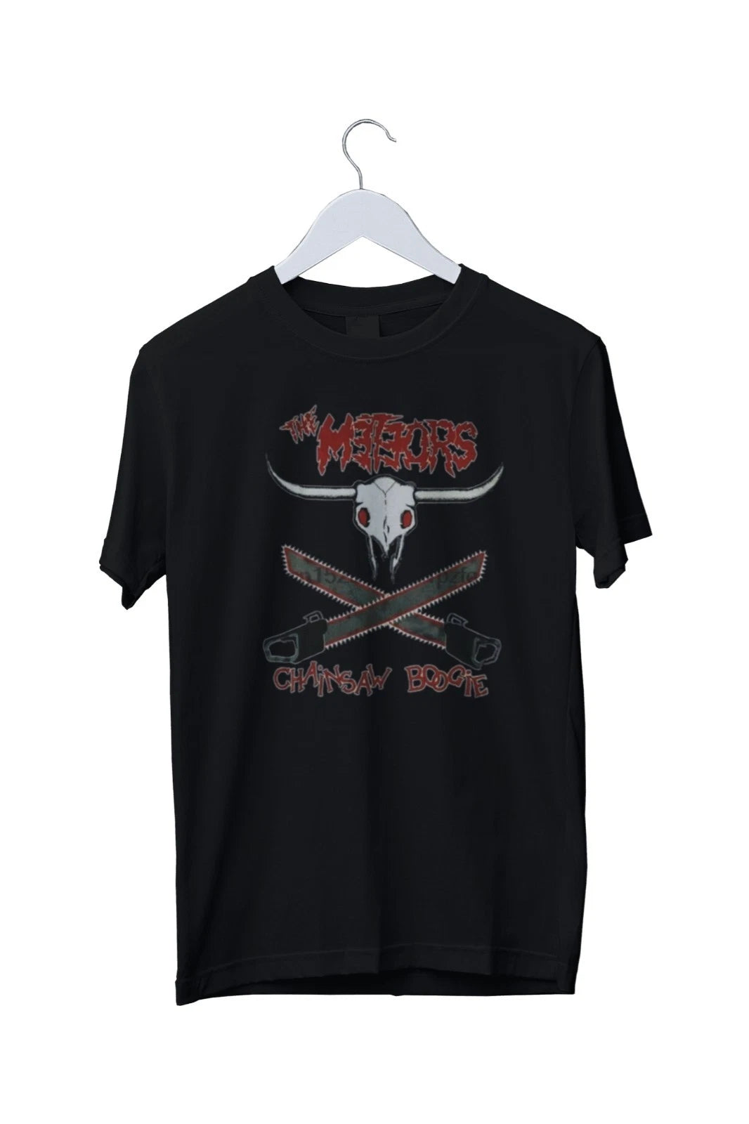 The Meteors Chainsaw Boogie Graphic PrintUnisex T-Shirt Mens S M L XL 2 3 4 XL