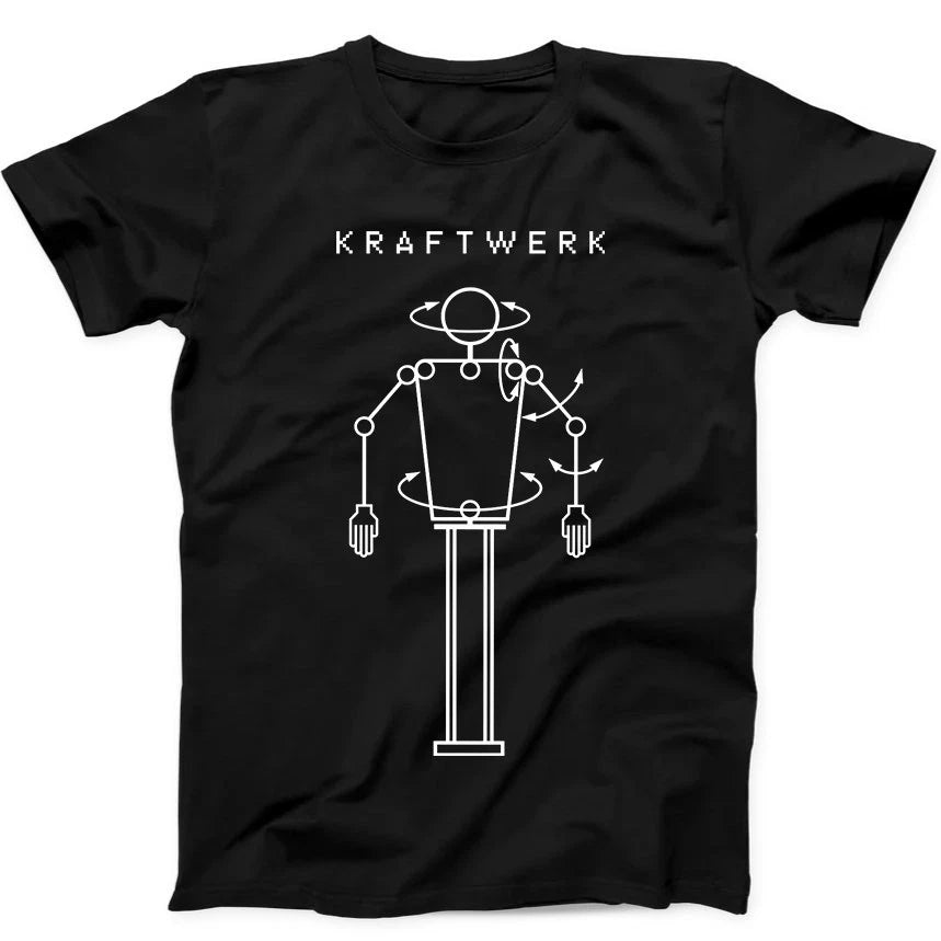 Kraftwerk Robot Electronic Synth Pop Music T Shirt 350