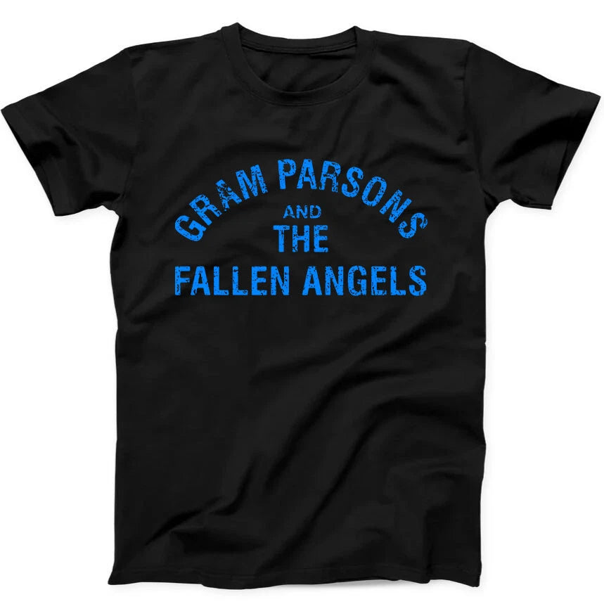 Gram Parsons And The Fallen Angels Folk Rock Music Gift Tee T Shirt 201