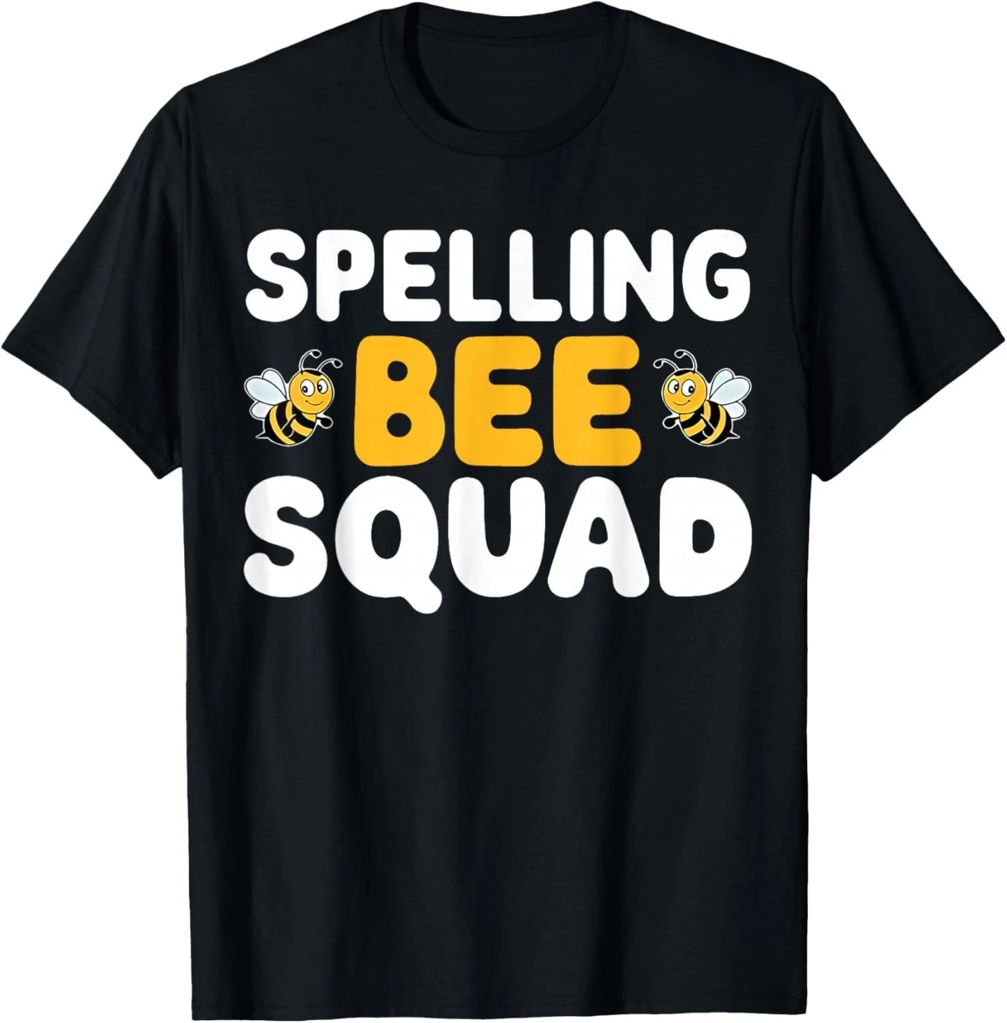 Spelling Bee Squad T-Shirt – Funny Bee Graphic Shirt for Kids & Teachers Gift