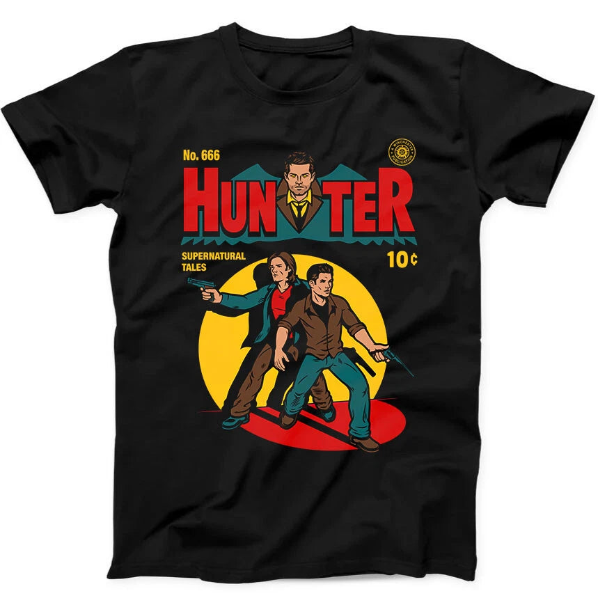 Hunter Comic Supernatural Best Seller Funny Retro Gift Tee T Shirt 4