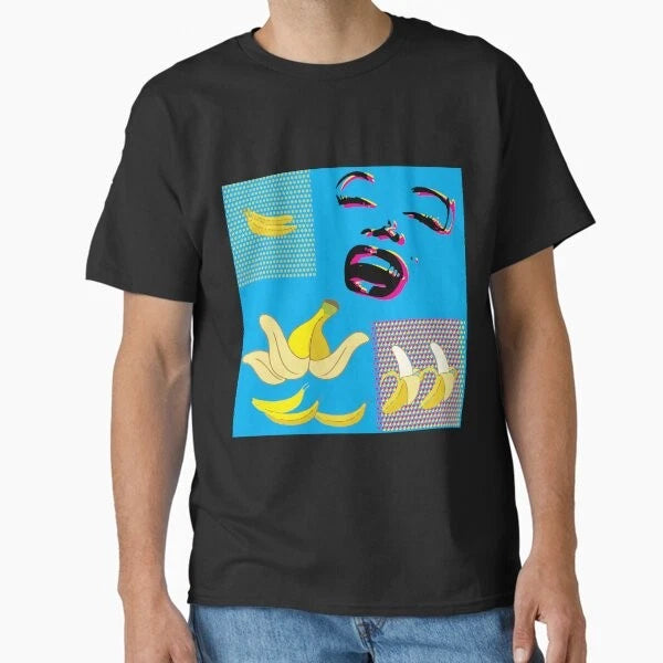 Andy Warhol's Pop Art Fusion: Marilyn Monroe T-Shirt Made in US/AUS Size S-2XL