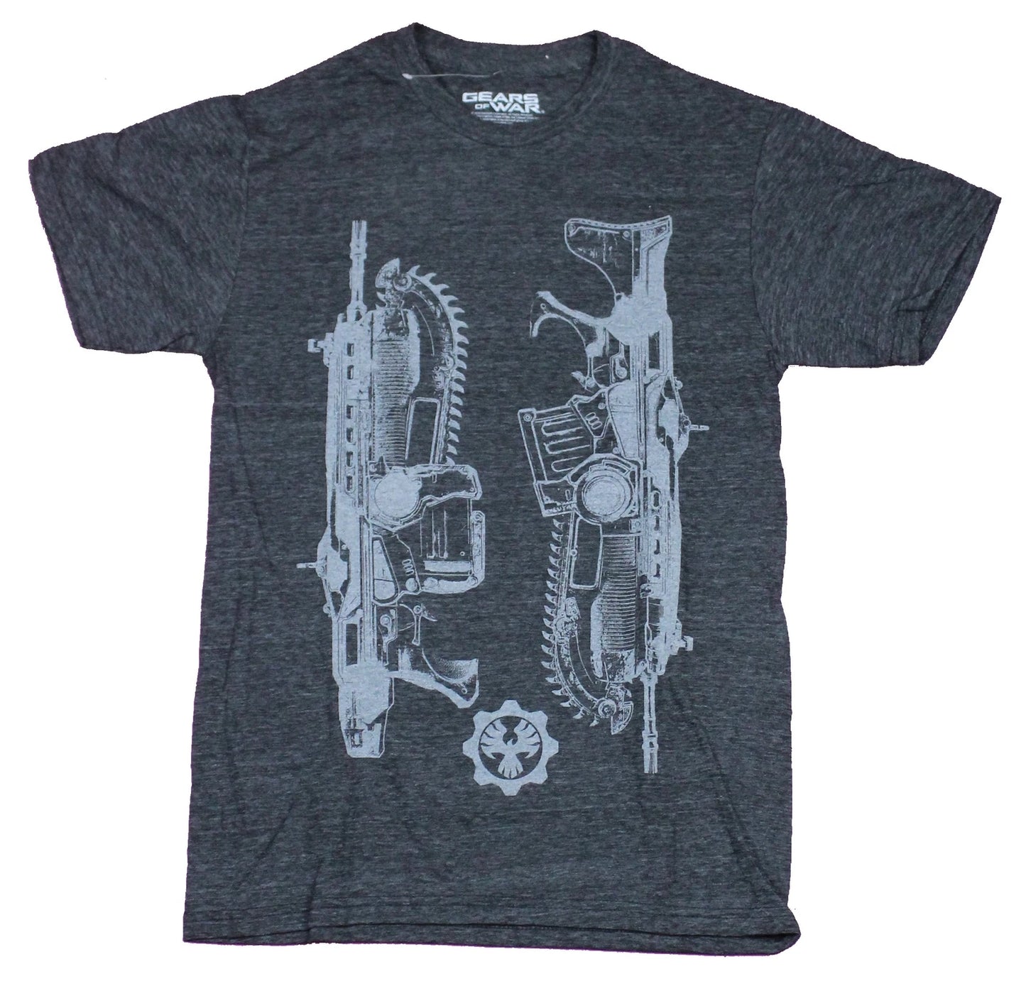 Gears of War Mens T-Shirt - Marcus Fenix Heavy Weaponry Image