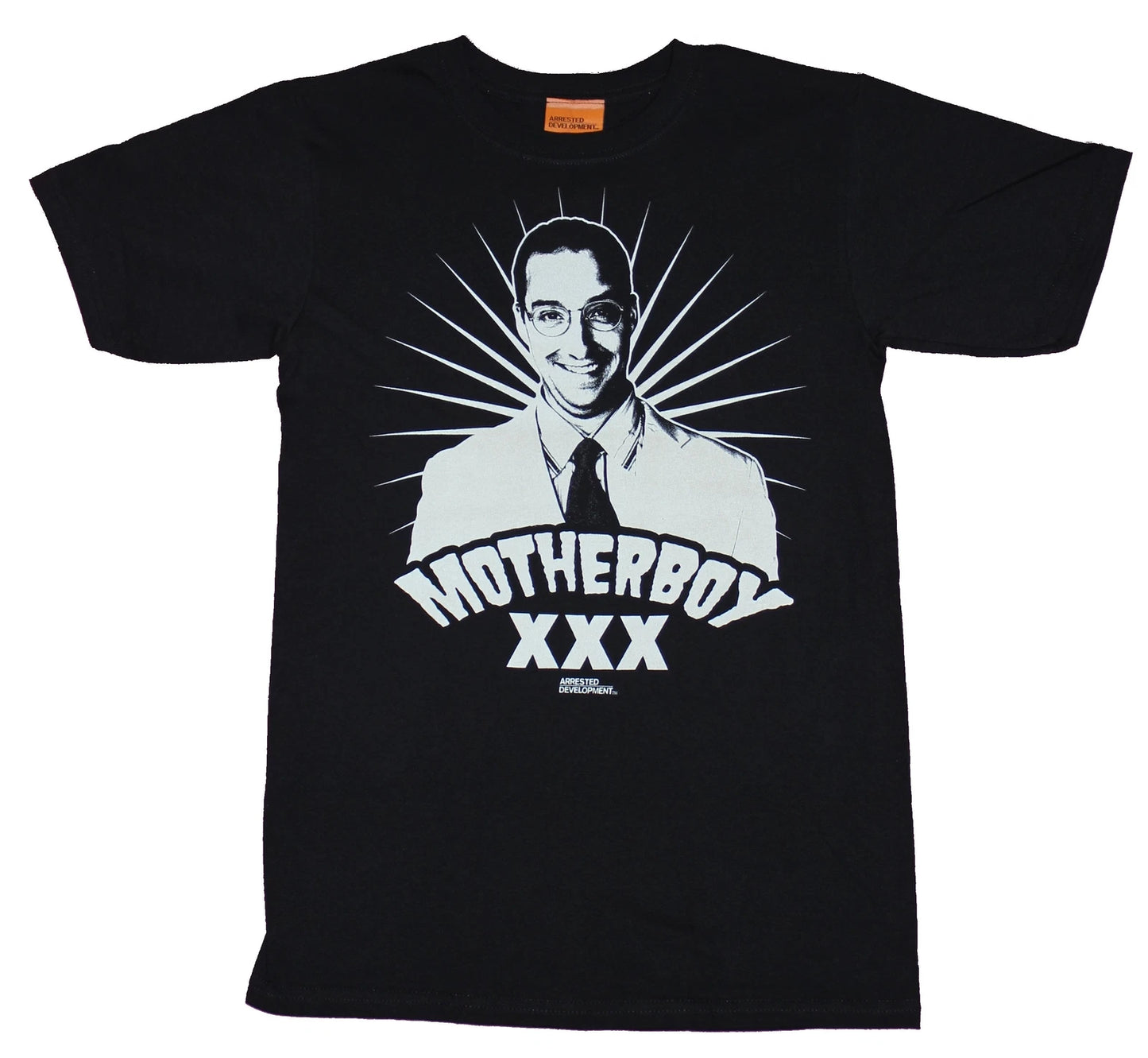 Arrested Development Mens T-Shirt - Motherboy XXX White Print