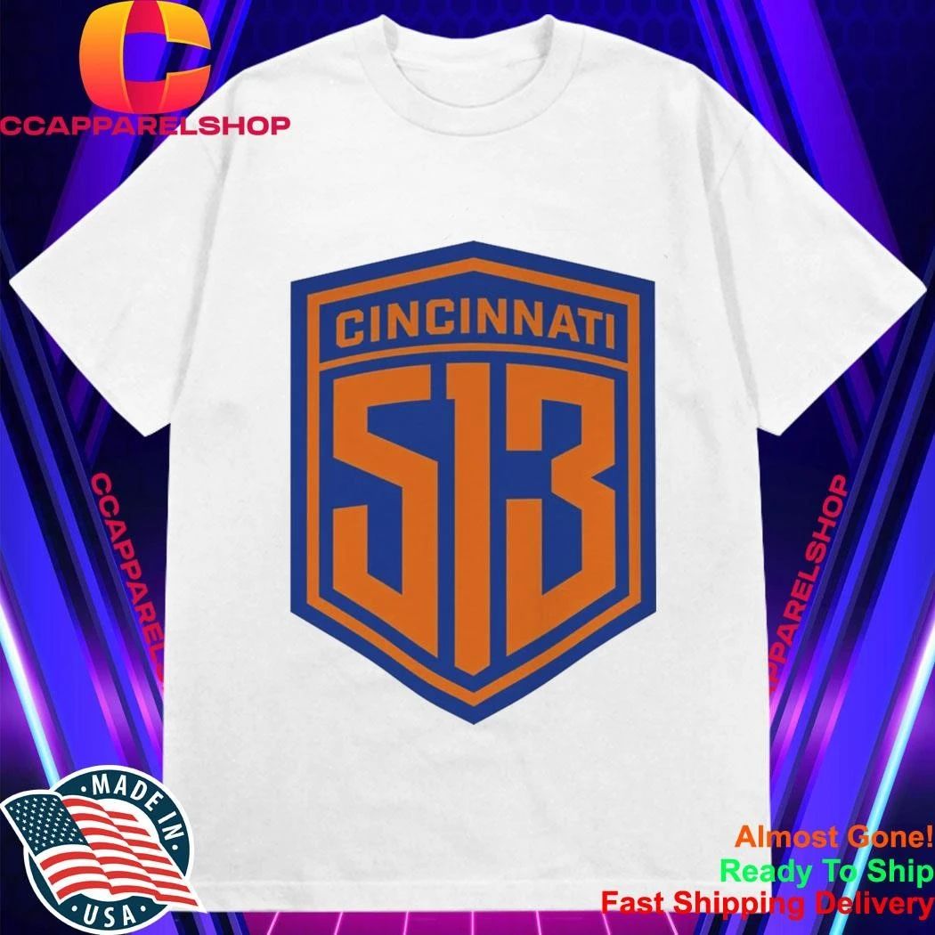 Cincinnati 513 Shield Soccer Shirt