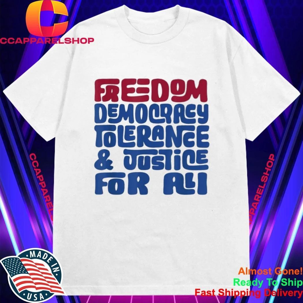 School Civics Freedom Democracy Tolerance Justice Theme Shirt