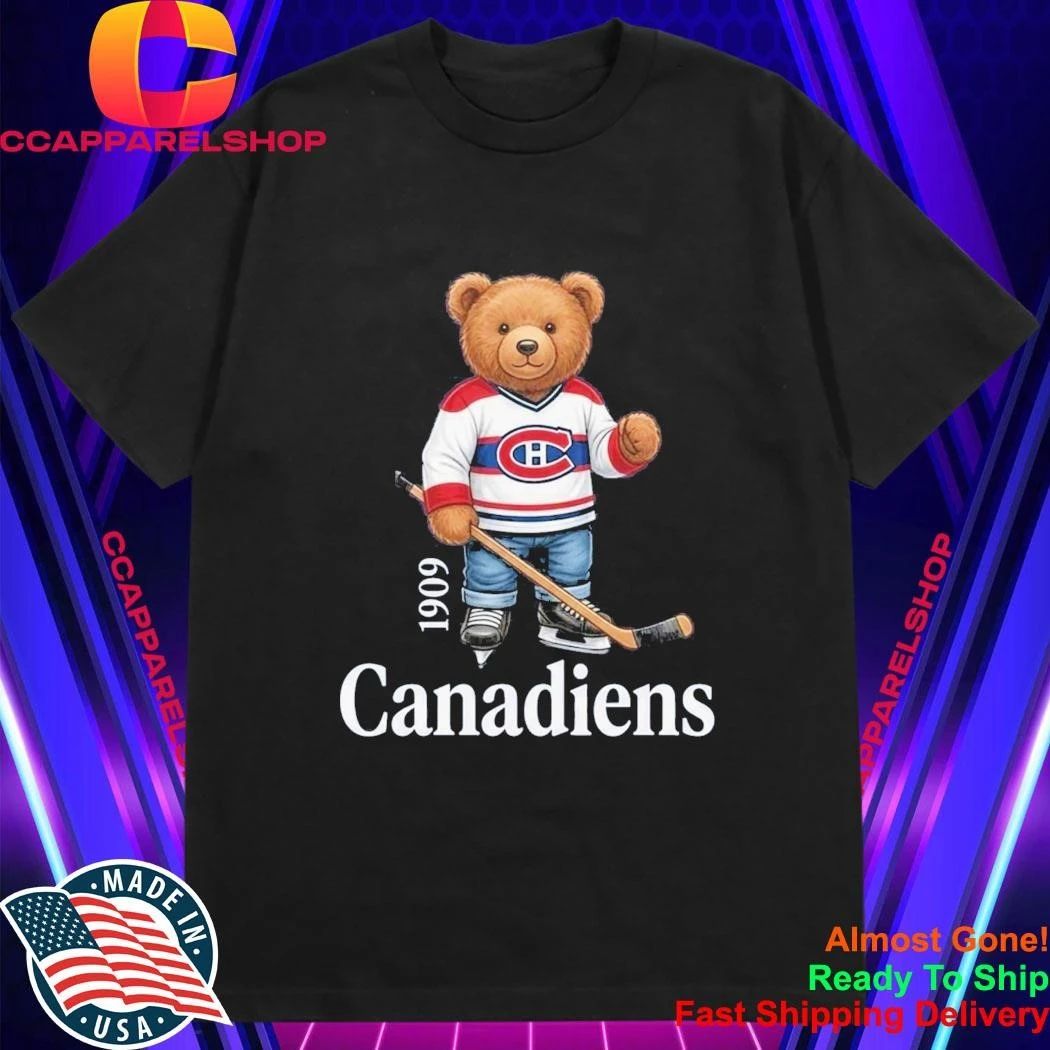 Montreal Canadiens 1909 Bear Shirt