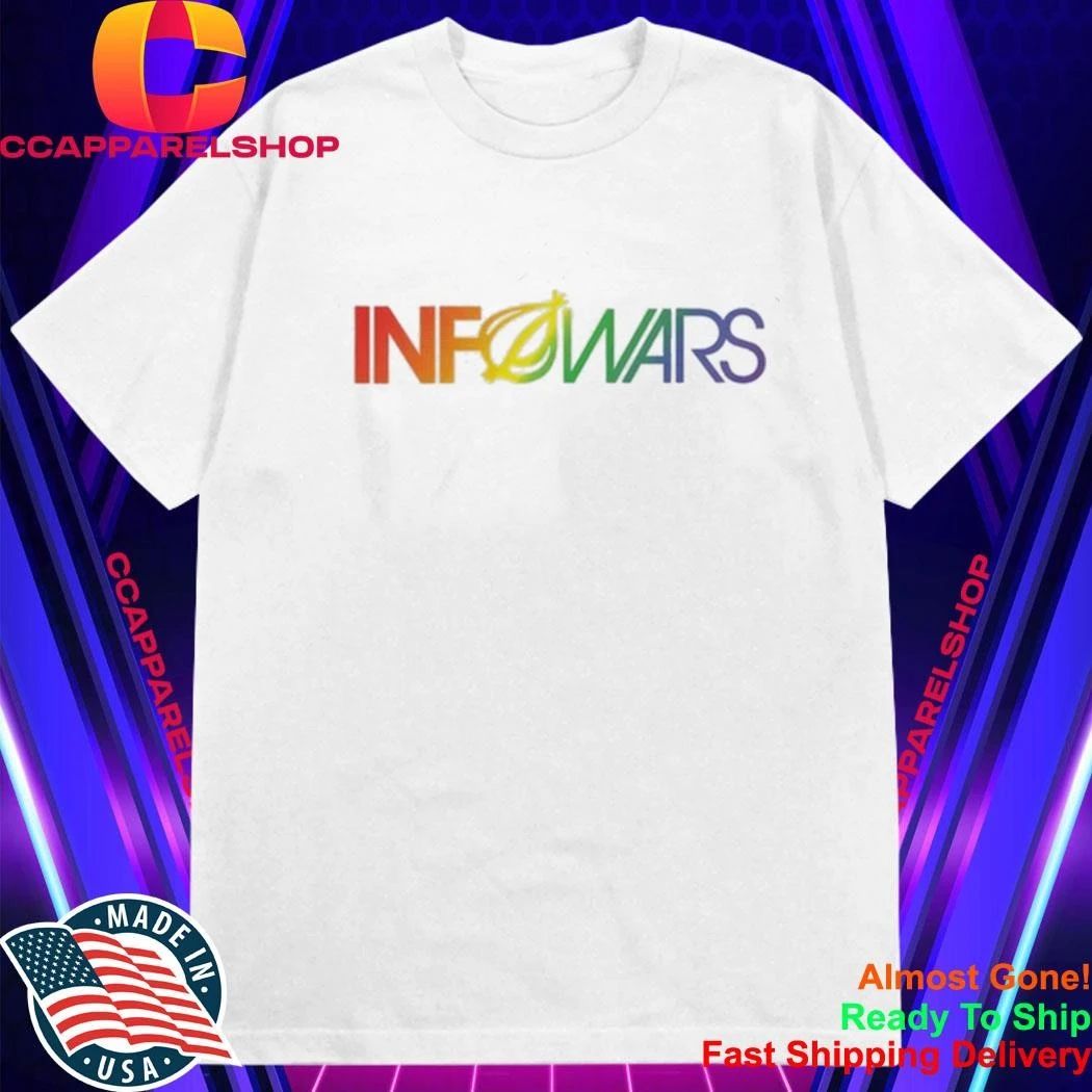 Infowars Rainbow Logo Shirt