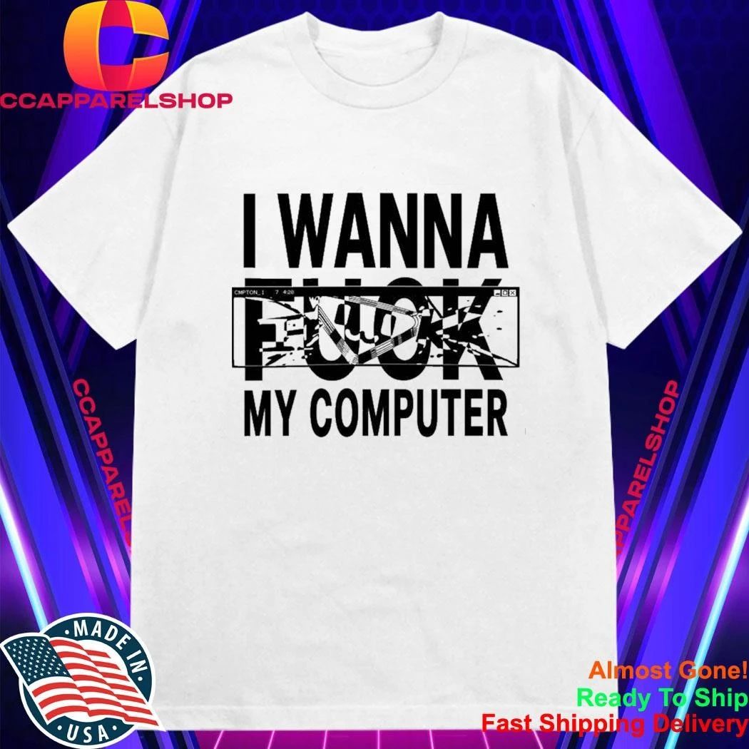 Ninajirachi Merch Dark Crystal V Tour 2026 I Wanna Fuck My Computer Shirt