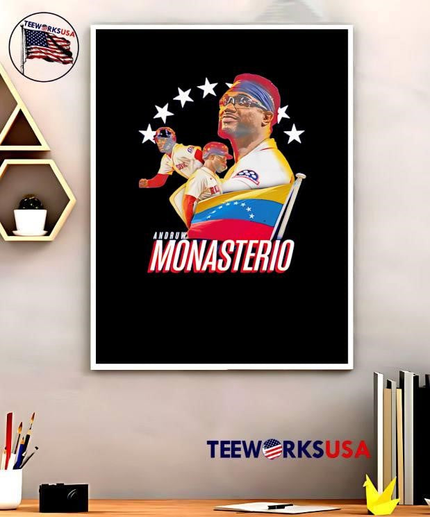 Venezuelan Pride Andruw Monasterio Red Sox Shirt