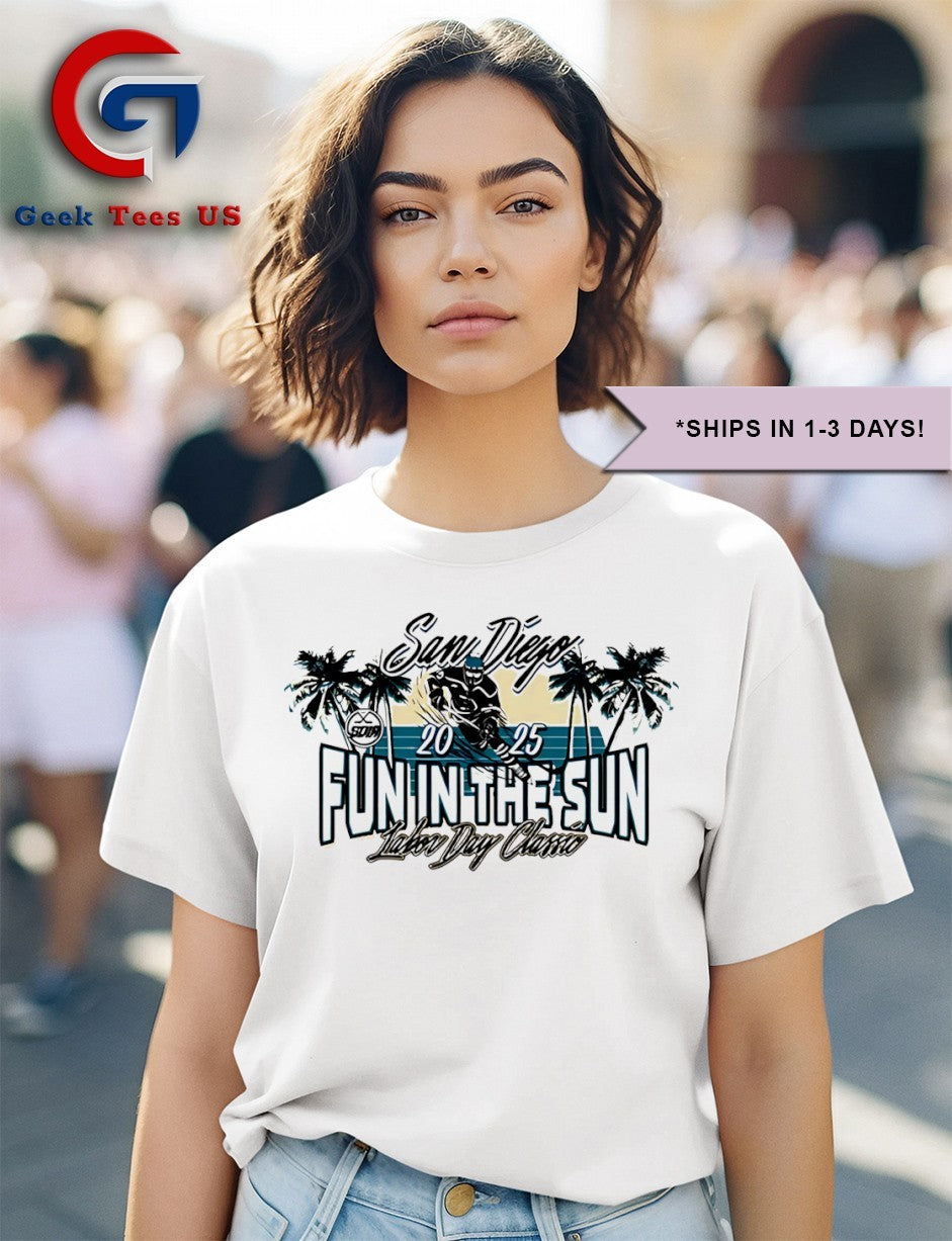 2025 San Diego Fun in the Sun Labor Day shirt