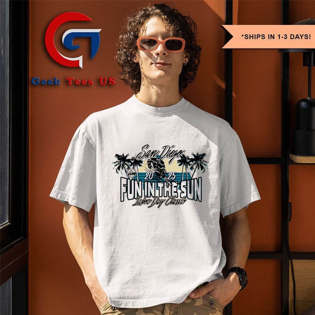 2025 San Diego Fun in the Sun Labor Day shirt