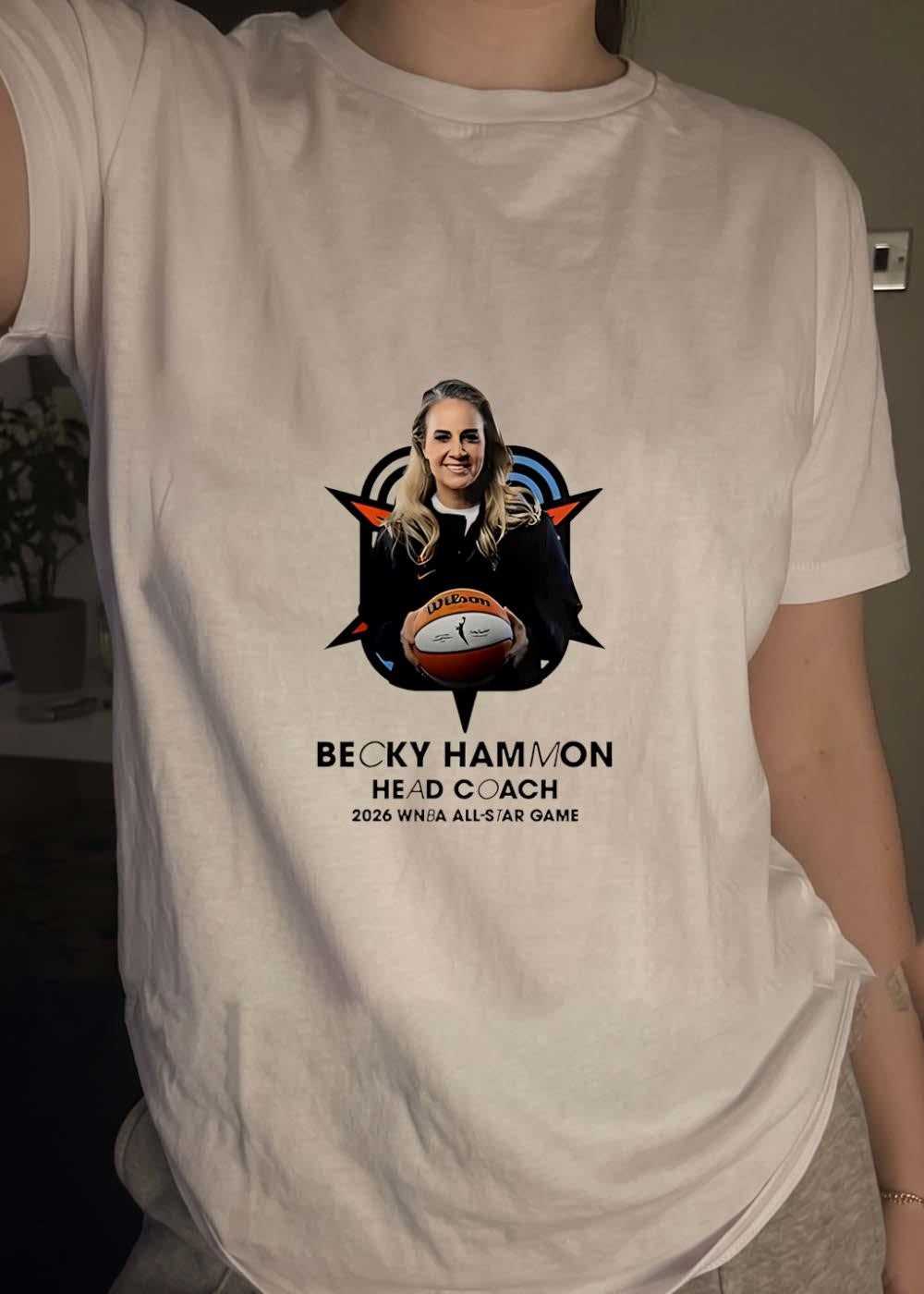 2026 WNBA All-Star Game Becky Hammon Head Coach shirt