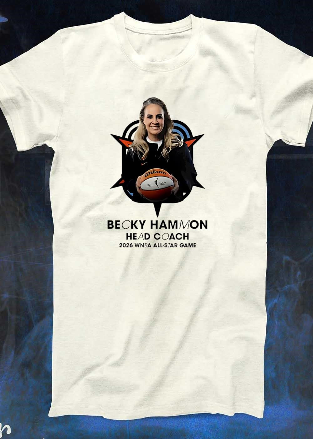 2026 WNBA All-Star Game Becky Hammon Head Coach shirt