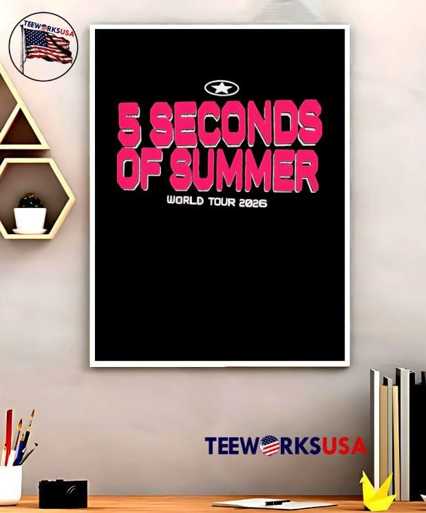 5 Seconds of Summer World Tour 2026 Shirt