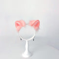 Cute Pink Cat Ears Headband | Anime Cosplay Faux Fur Prop | Kawaii Costume Gear | Furry Fursona | Anthrocon Furry Convention Gear
