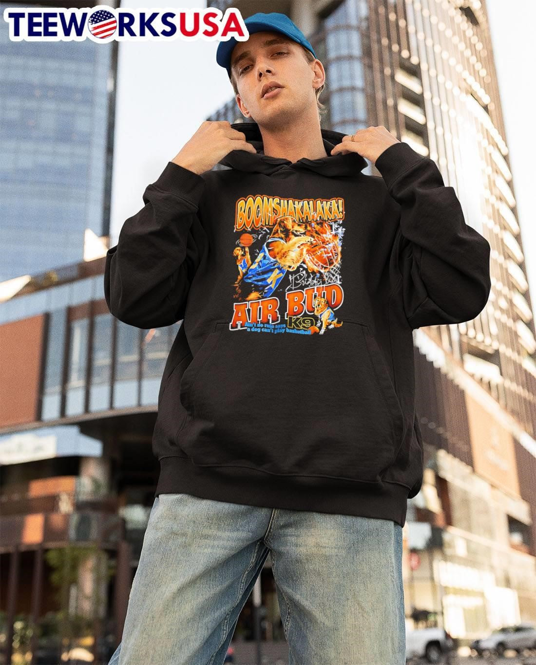 Air Bud K9 Basketball Boomshakalaka Dog shirt