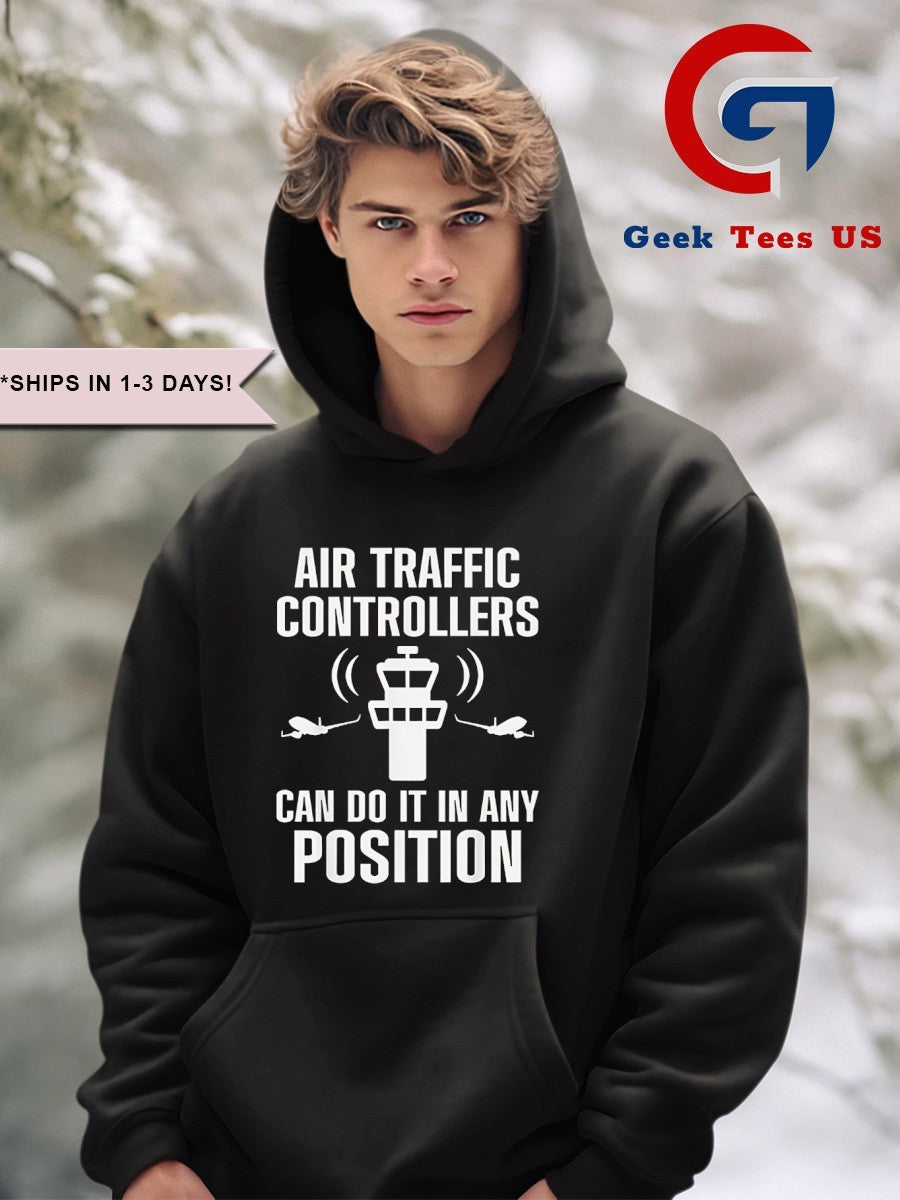 Air traffic controller any position ATC Flight Control shirt