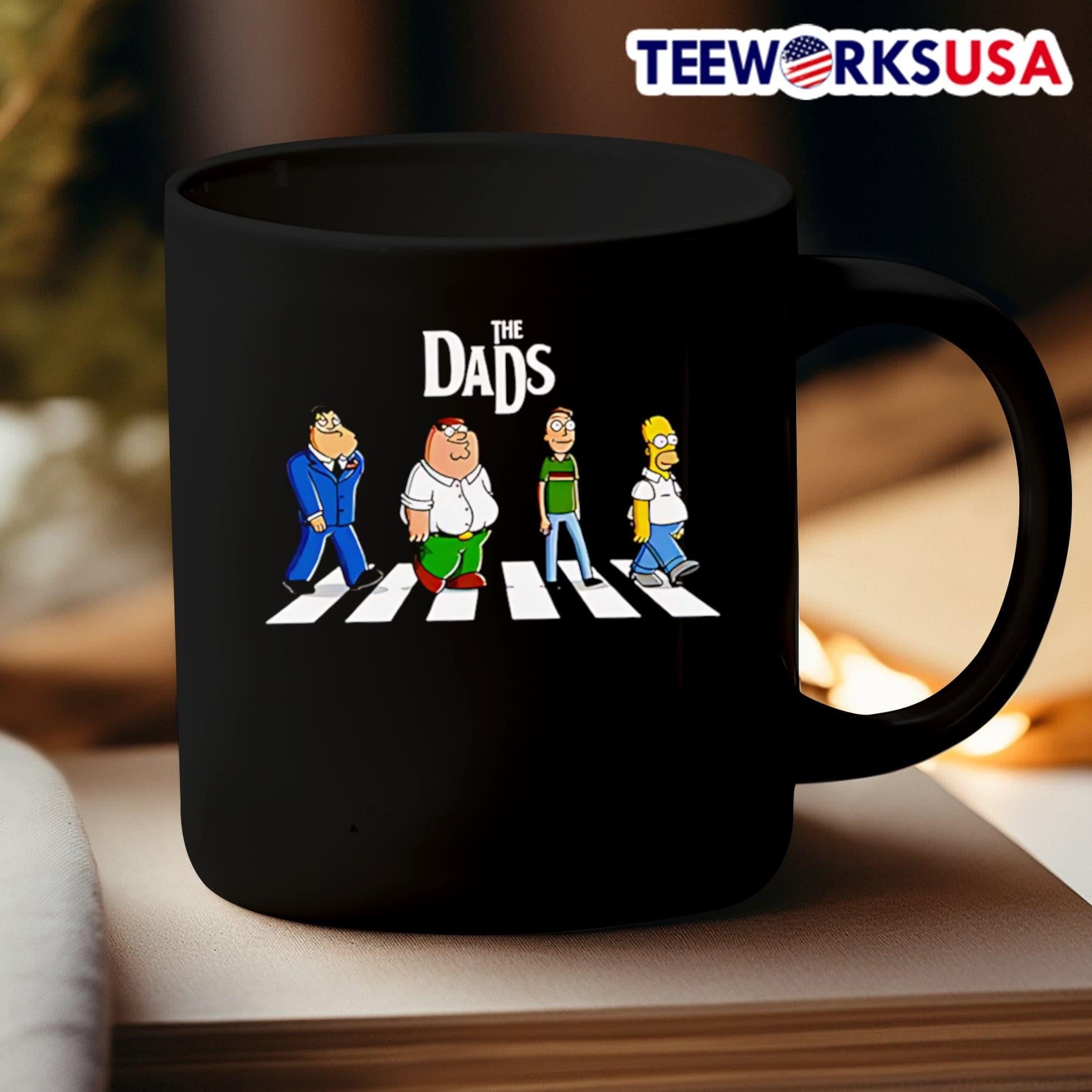 American Dad The Dads Abbey Road Parody T-Shirt