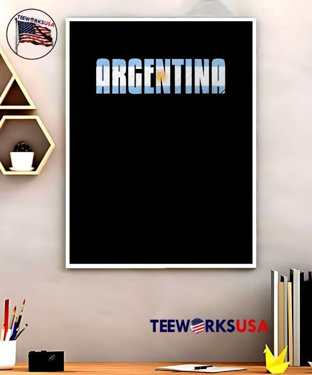 Argentina Flag Apparel Argentina National Team Shirt