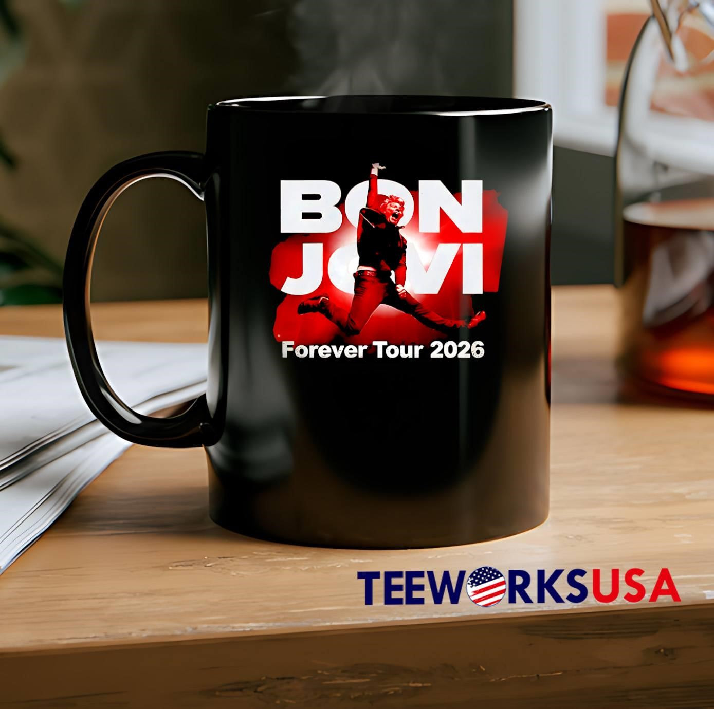 Bon Jovi Forever Tour 2026 Jon Rock Star Concert Fan Unisex shirt