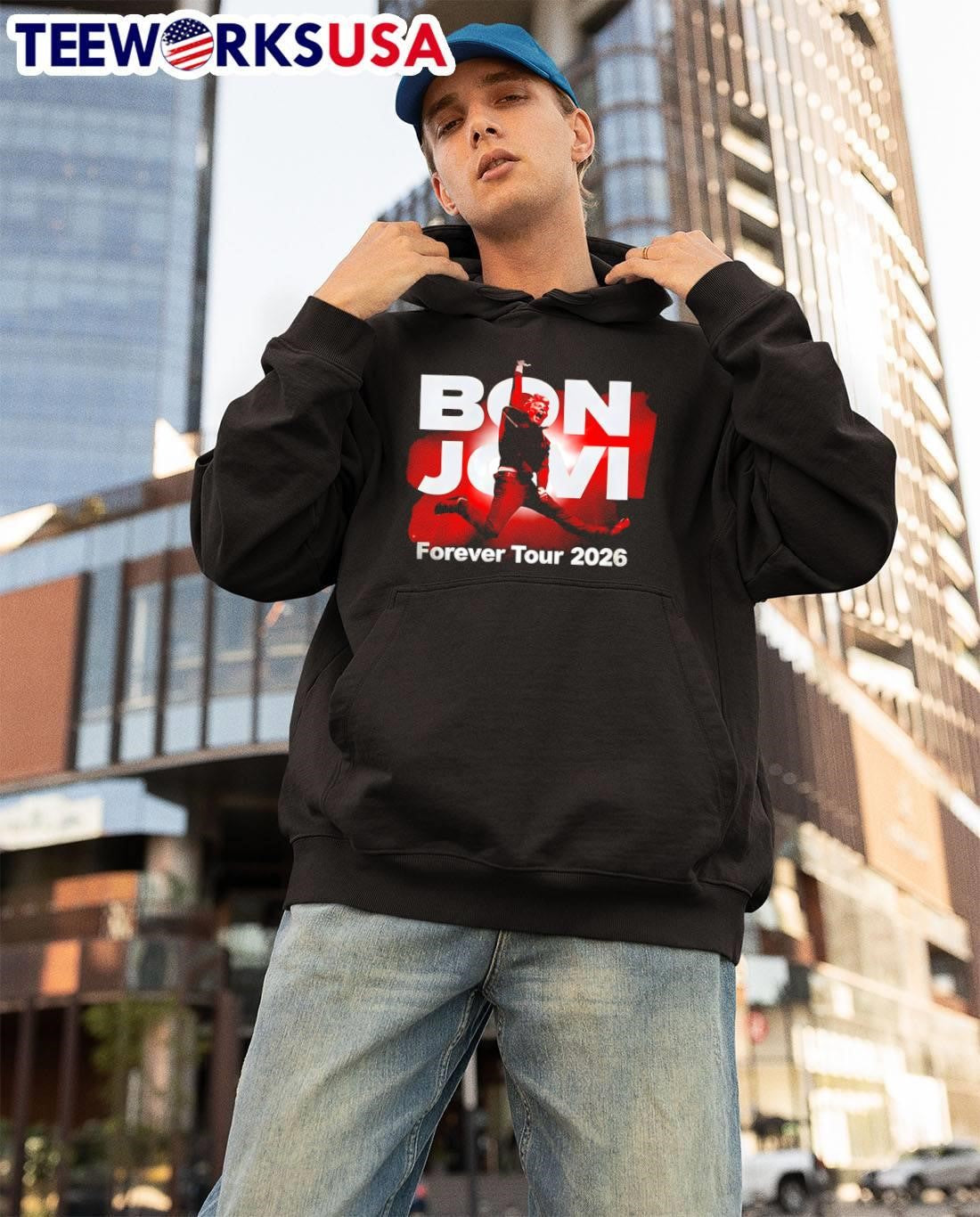 Bon Jovi Forever Tour 2026 Jon Rock Star Concert Fan Unisex shirt