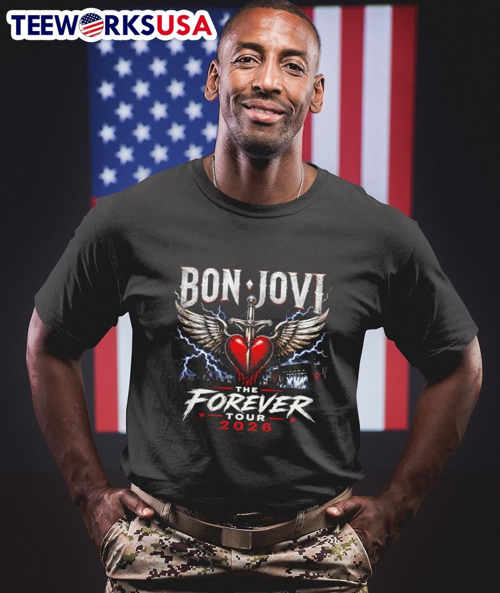 Bonjovi The Forever Tour 2026 Shirt