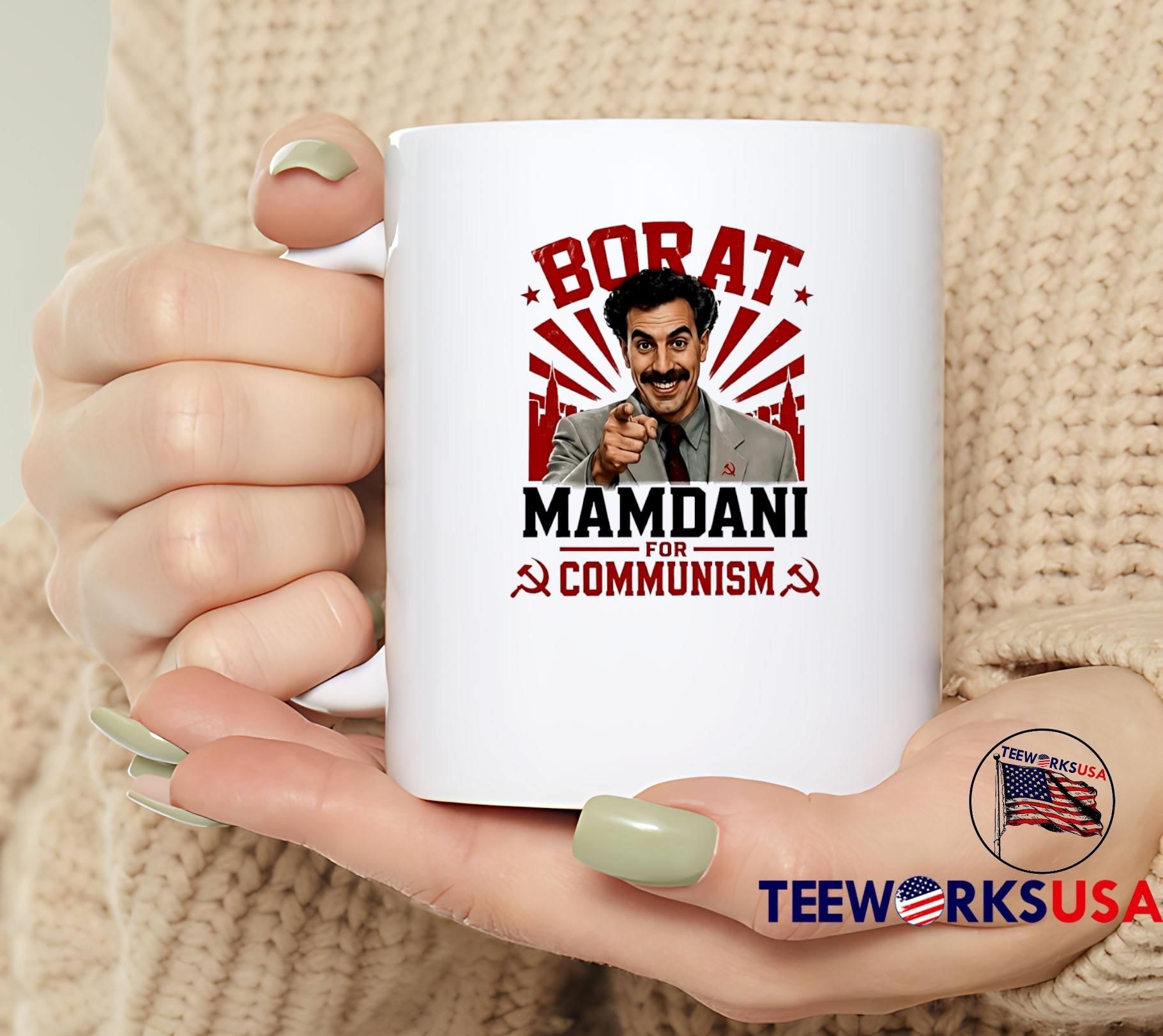 Borat Mamdani for Communism Graphic T-Shirt