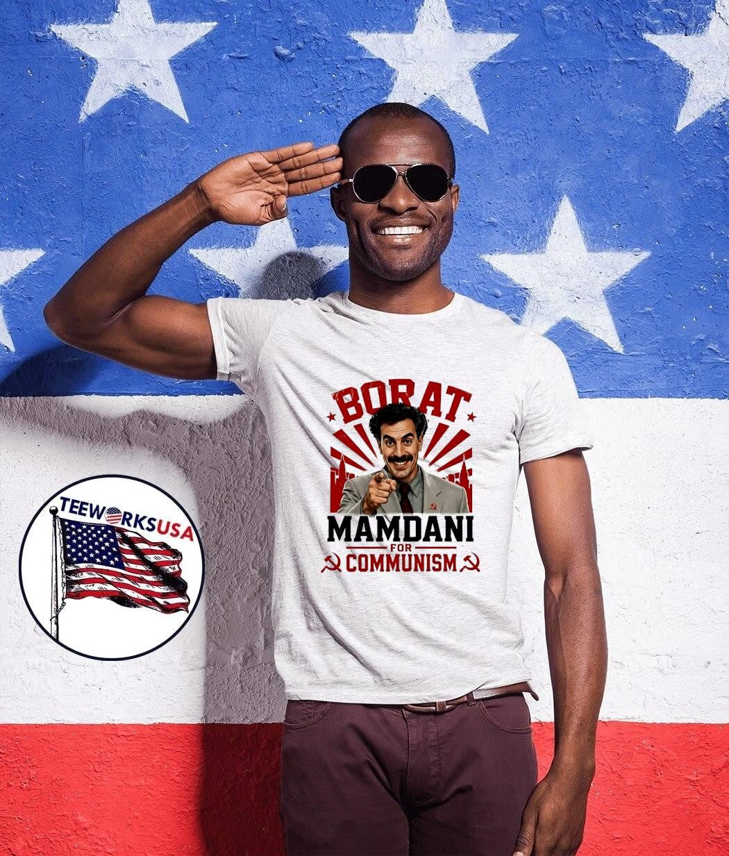 Borat Mamdani for Communism Graphic T-Shirt