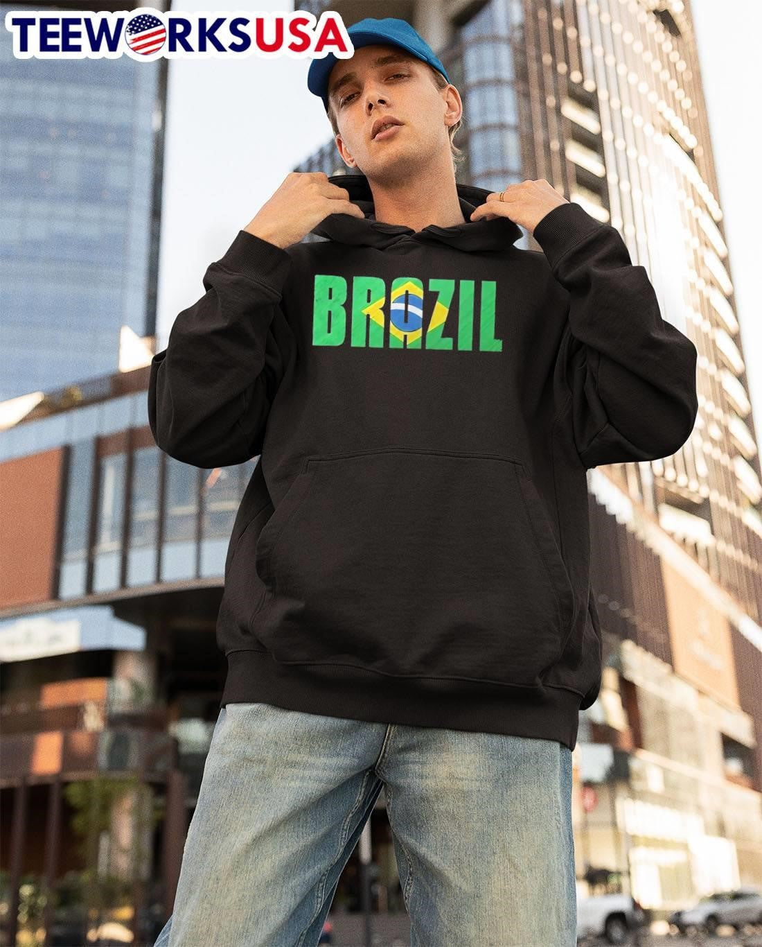 Brazilian Flag Pride Brazil T-Shirt