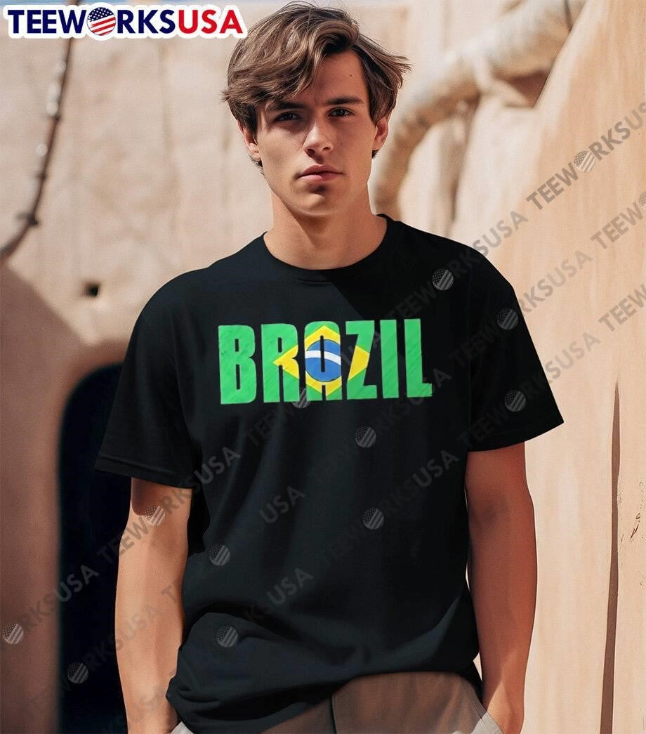 Brazilian Flag Pride Brazil T-Shirt