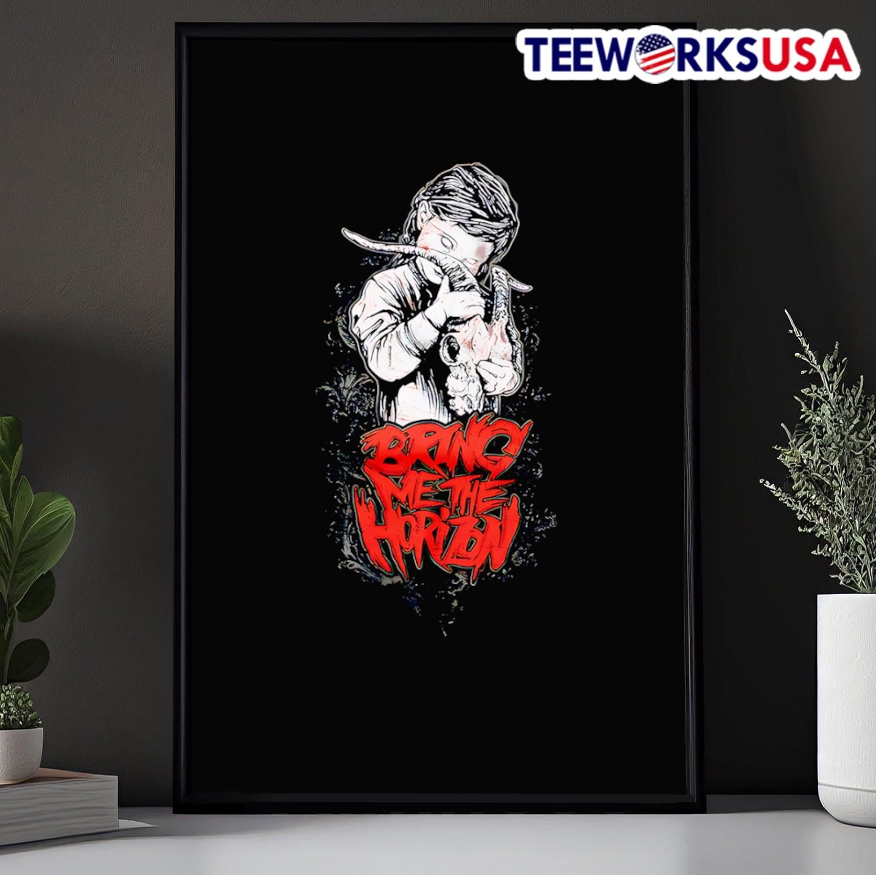Bring Me The Horizon Goat Girl Rock Graphic Shirt