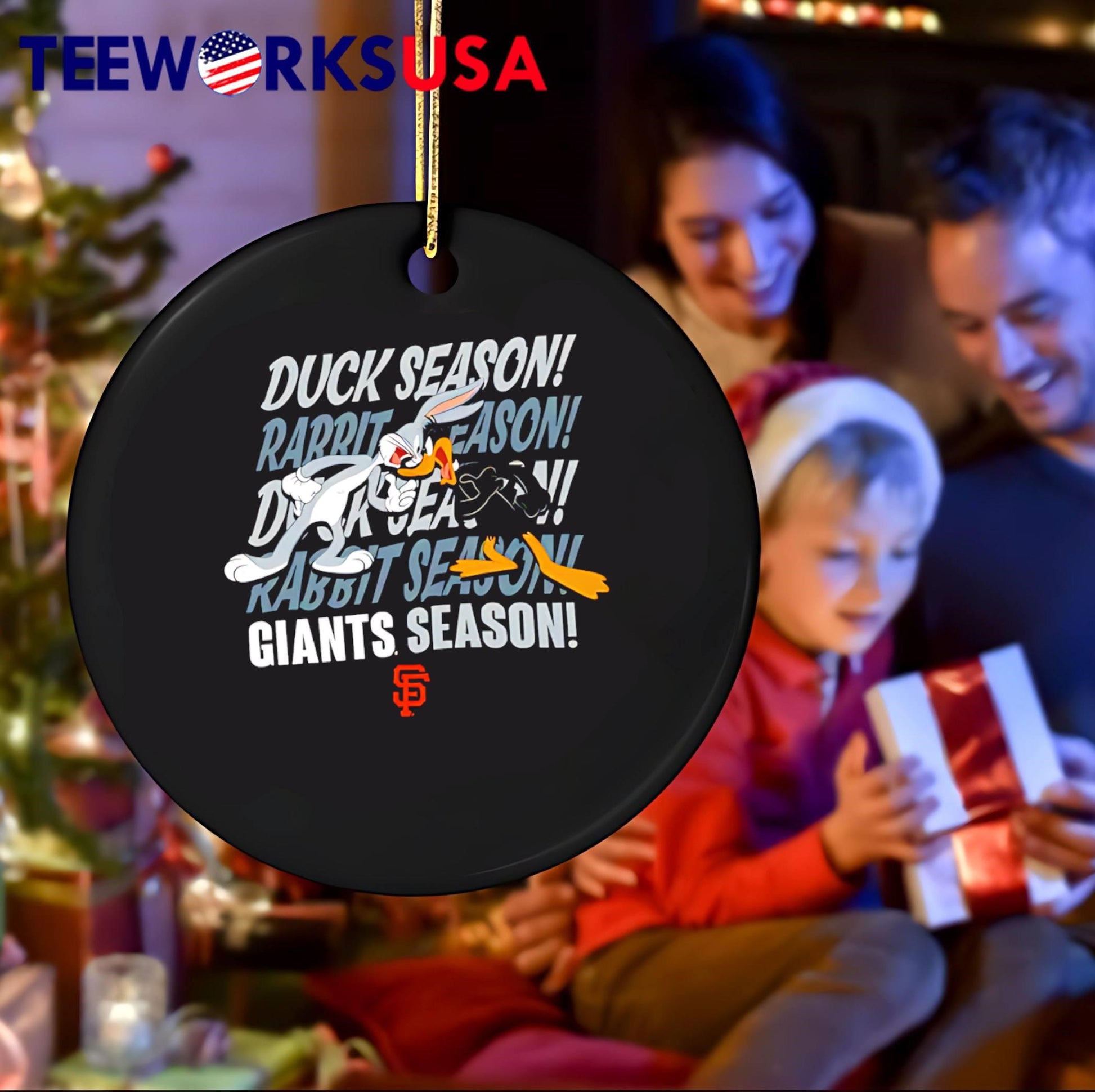 Bugs Bunny Daffy Duck Duck Season Rabbit Season Giants Team shirt