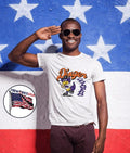 CR Dinger Baseball Mascot Swinging Bat Dinger Colorado T-Shirt