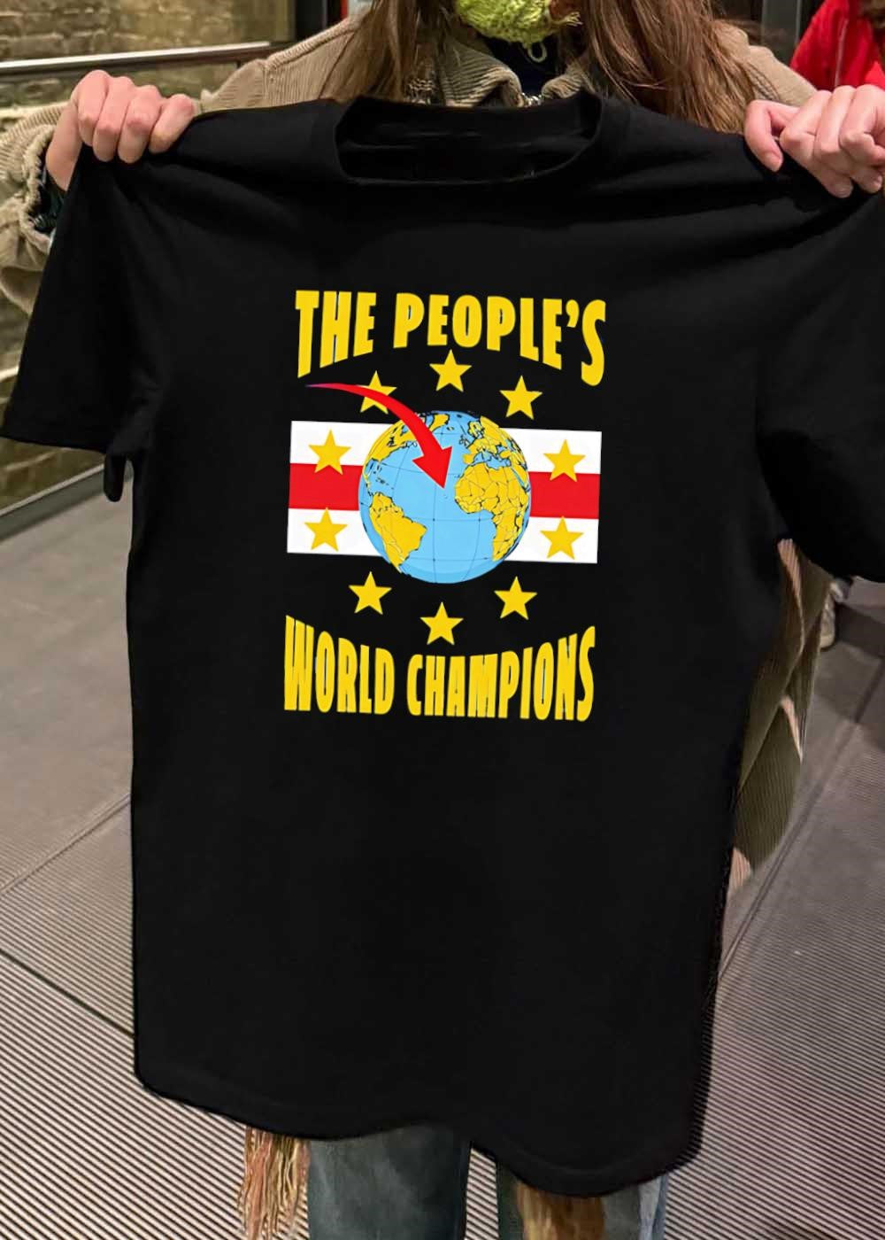 Cape Verde Flag The People’s World Champions T-Shirt