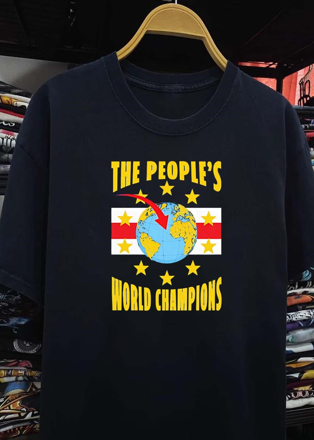 Cape Verde Flag The People’s World Champions T-Shirt