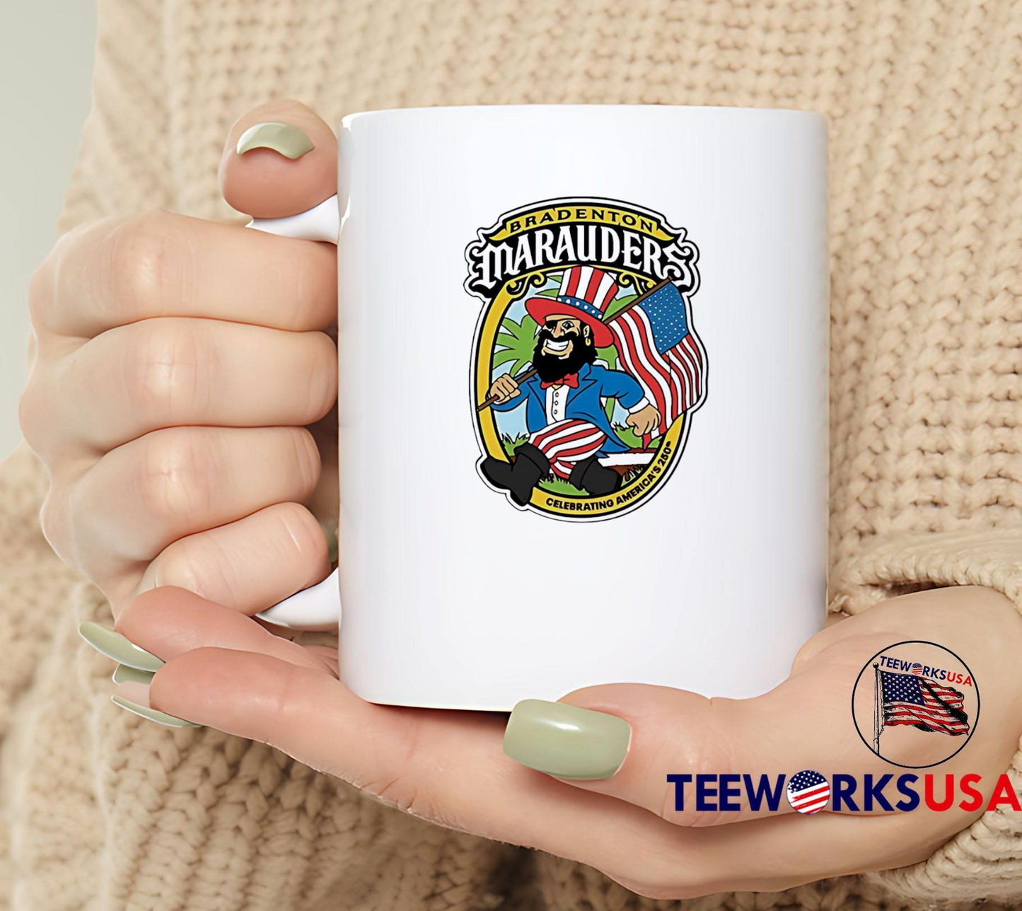 Celebrating America’s 250 Bradenton Marauders Shirt