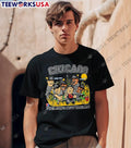 Chicago Fielding New Dreams Vintage Baseball Players Pinstripe T-Shirt