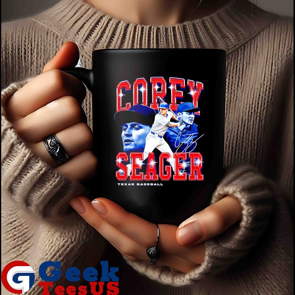 Corey Seager Texas Rangers baseball flair signature retro shirt