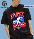 Corey Seager Texas Rangers baseball flair signature retro shirt
