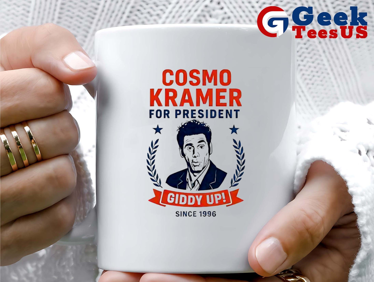 Cosmo Kramer for president giddy up with since 1996 shirt
