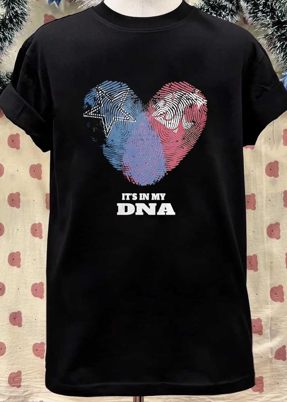 Cowboys and Texas Tech Red Raiders It’s in My DNA T-Shirt