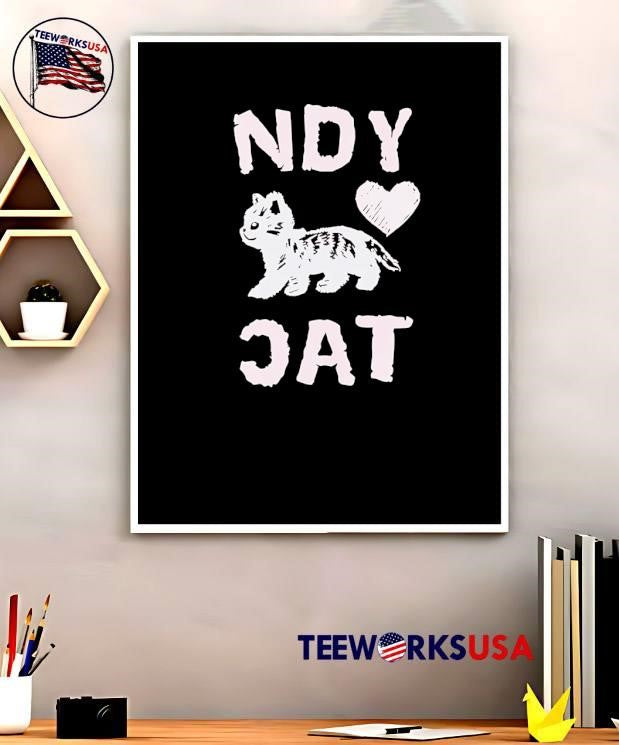 Cute Kitten Apparel I Love Cat T-Shirt