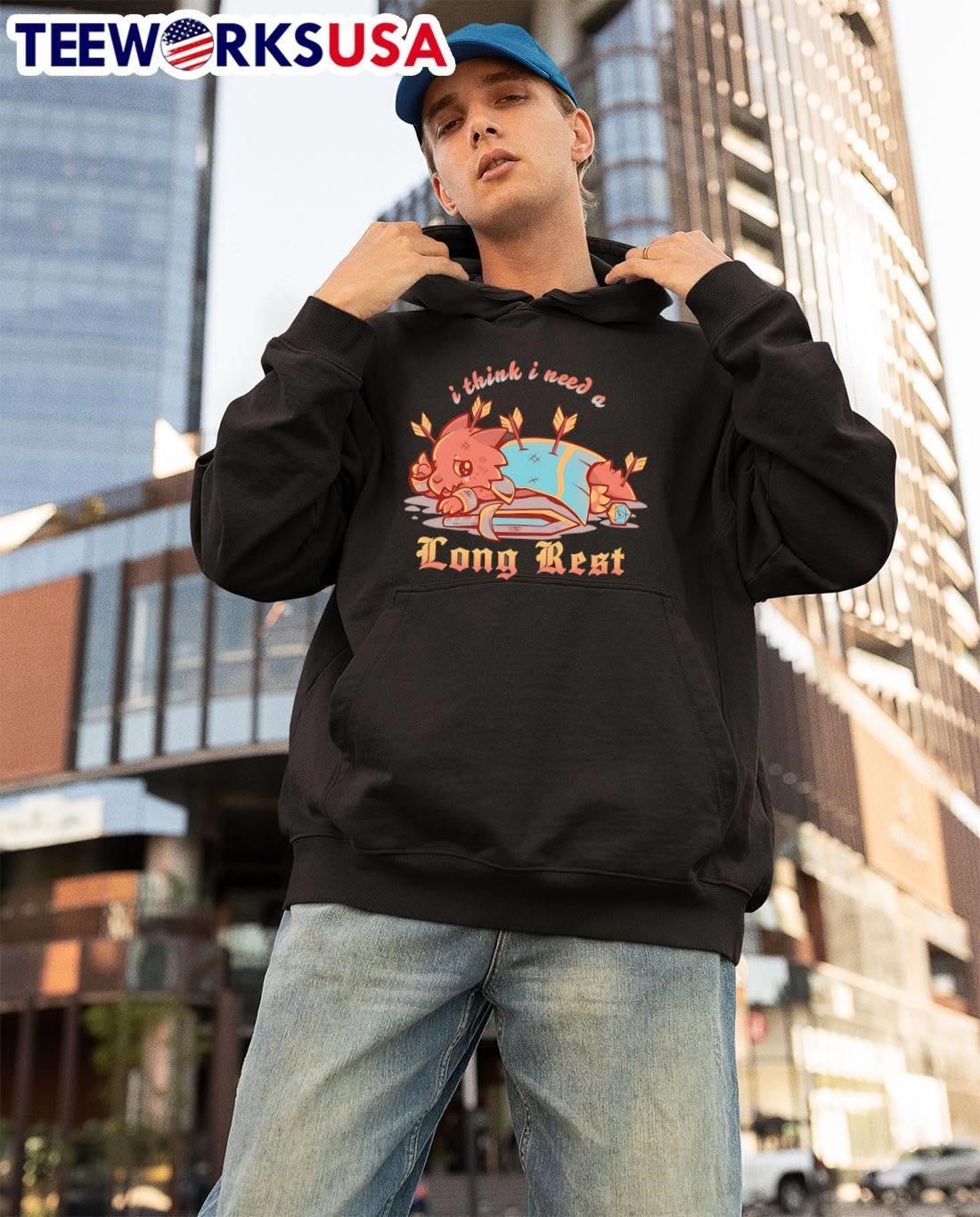 D&D Gaming i think i need a Long Rest Kobold Fantasy Adventure T-Shirt