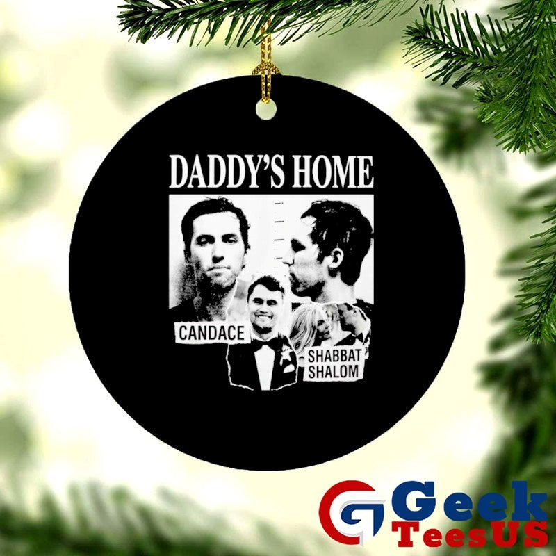 Daddy’s Home Candace Shabbat Shalom mugshot T-shirt