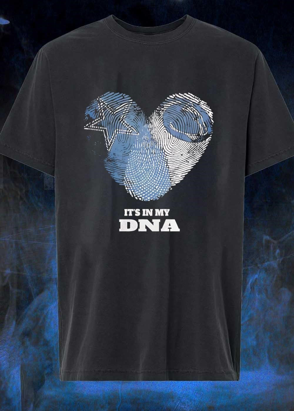 Dallas Cowboys Fan Heart It Is in My DNA T-Shirt