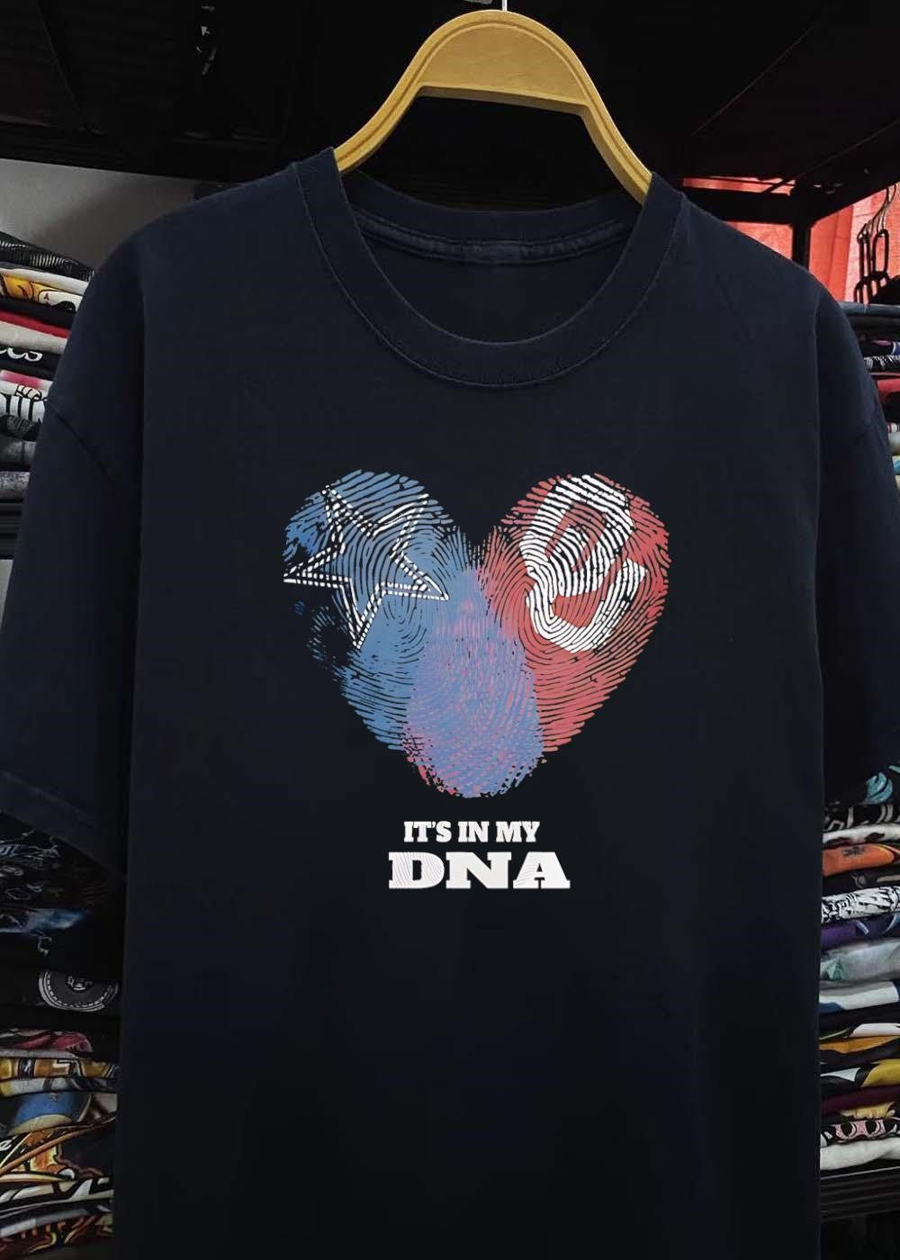Dallas Cowboys and Oklahoma Sooners It’s in My DNA Shirt